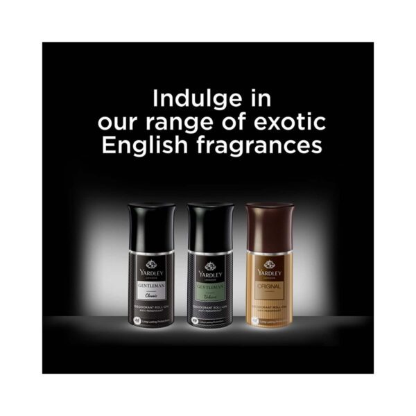 Yardley London Gentleman Classic Deodorant Roll-On (50ml) - Yardley London