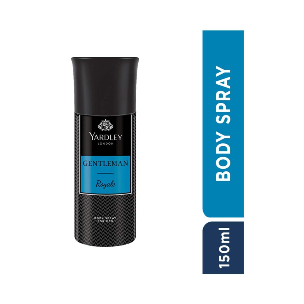 Yardley London Gentleman Royale Body Spray For Men (150ml) - Yardley London