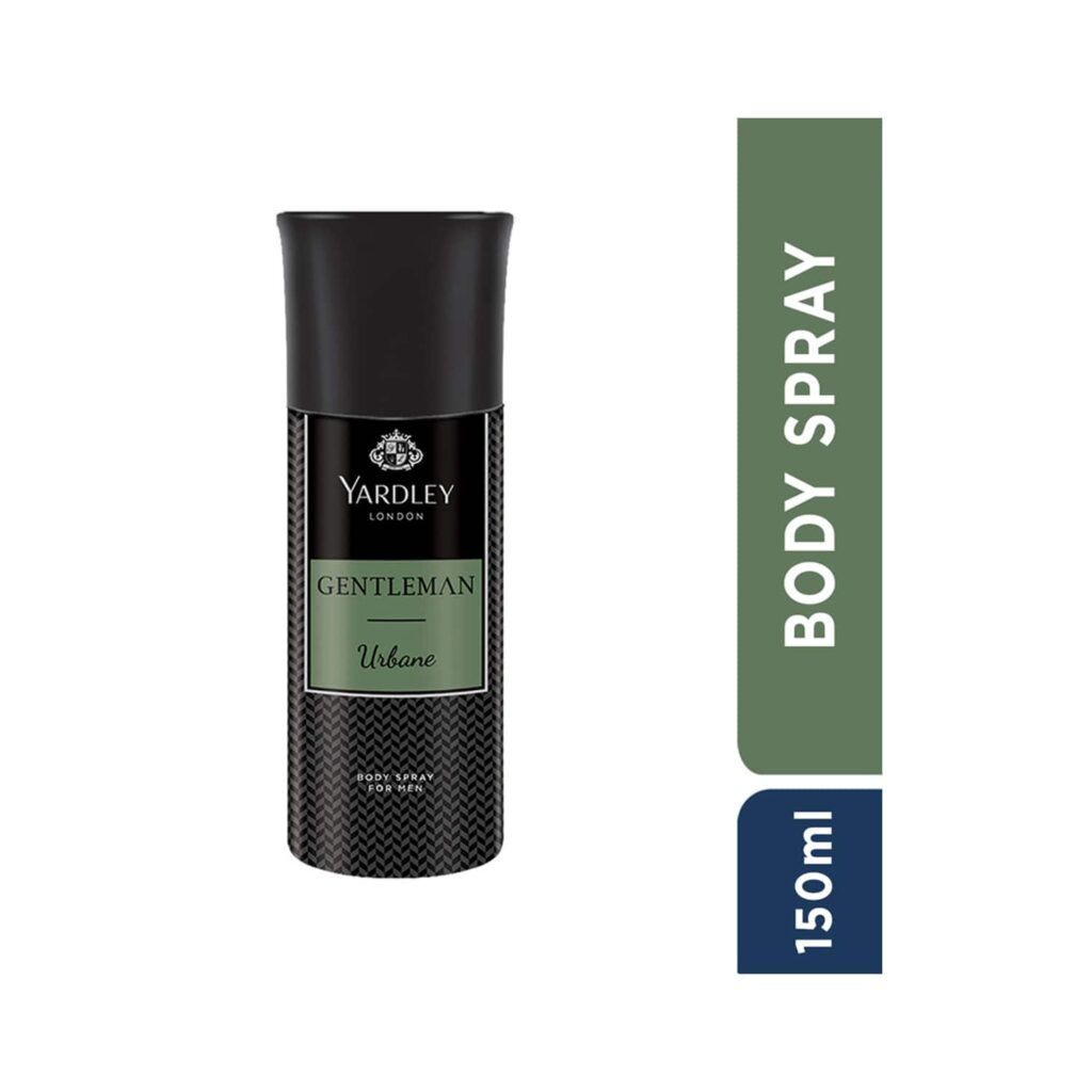 Yardley London Gentleman Urbane Body Spray For Men (150ml) - Yardley London