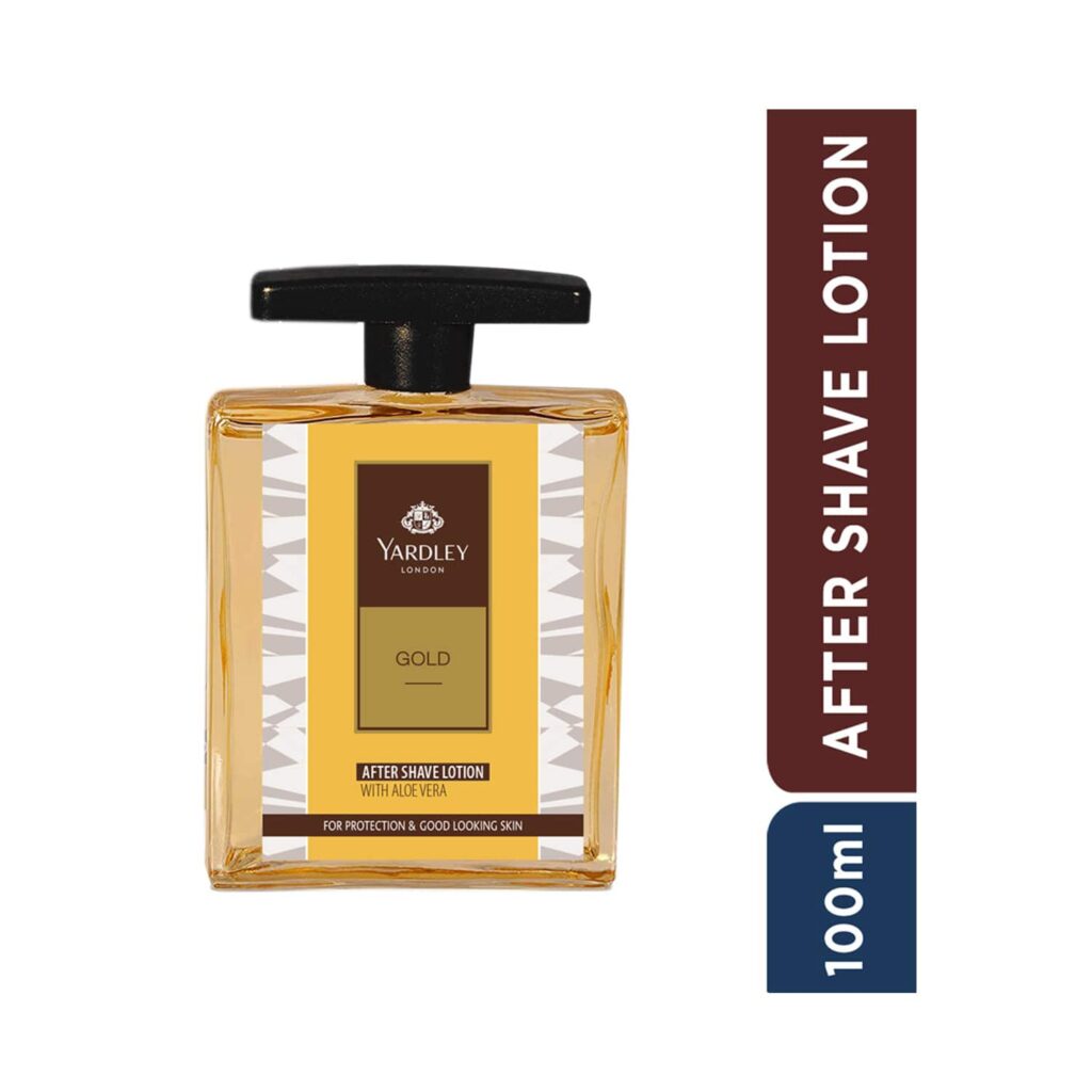 Yardley London Gold After Shave Lotion (100ml) - Yardley London