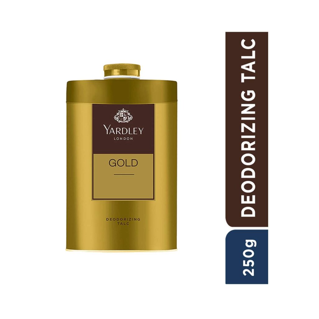 Yardley London Gold Deodorizing Talc (250 g) - Yardley London