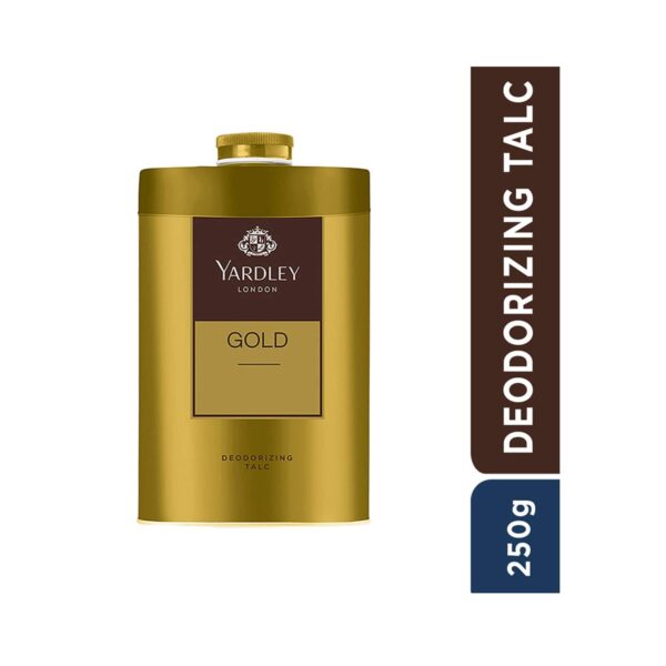 Yardley London Gold Deodorizing Talc (250 g) - Yardley London