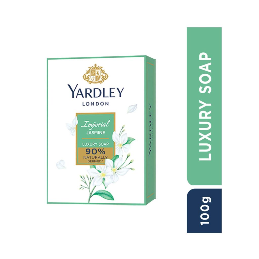 Yardley London Imperial Jasmine Luxury Soap (100g) - Yardley London