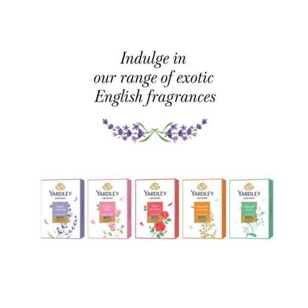 Yardley London Imperial Jasmine Luxury Soap (100g) - Yardley London