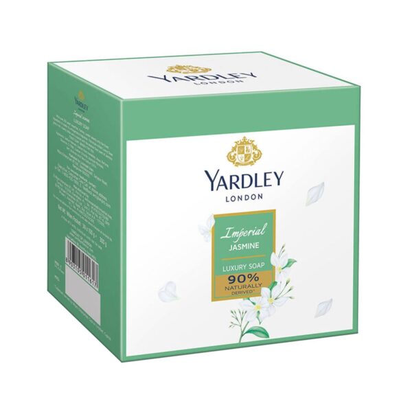Yardley London Imperial Jasmine Luxury Soap - (3 Pcs) - Yardley London