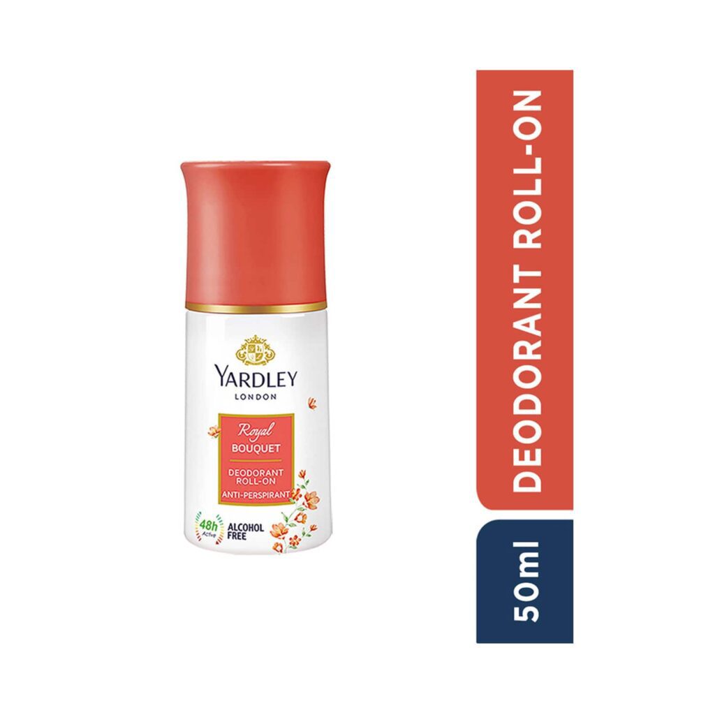 Yardley London Royal Bouquet Deodorant Roll-On (50ml) - Yardley London