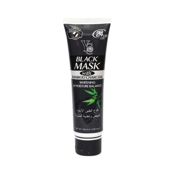 YC Black Mask With Bamboo Charcoal YC540 (100ml) - YC