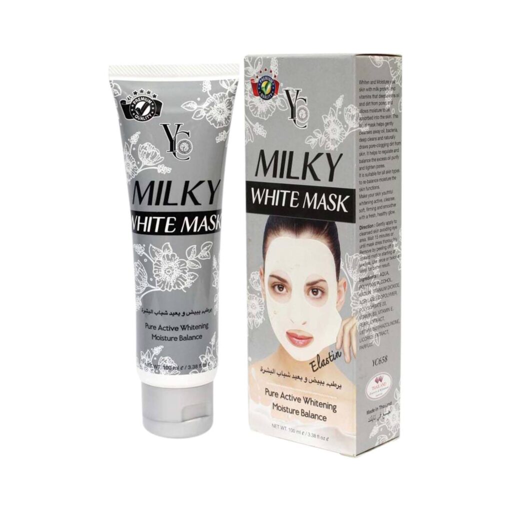 YC Milky White Mask YC658 (100ml) - YC