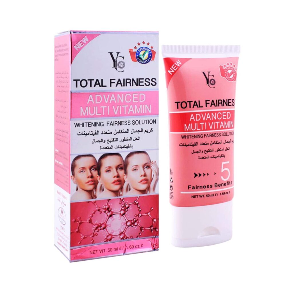 YC Total Fairness Advance Multivitamin Cream YC675 (50ml) - YC