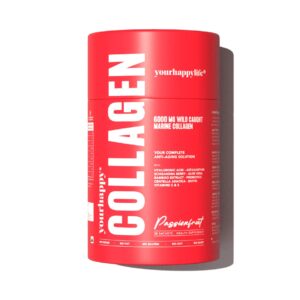 Yourhappylife Collagen Advanced with Marine Collagen, Astaxanthin, Hyaluronic Acid for Anti-aging - Yourhappylife