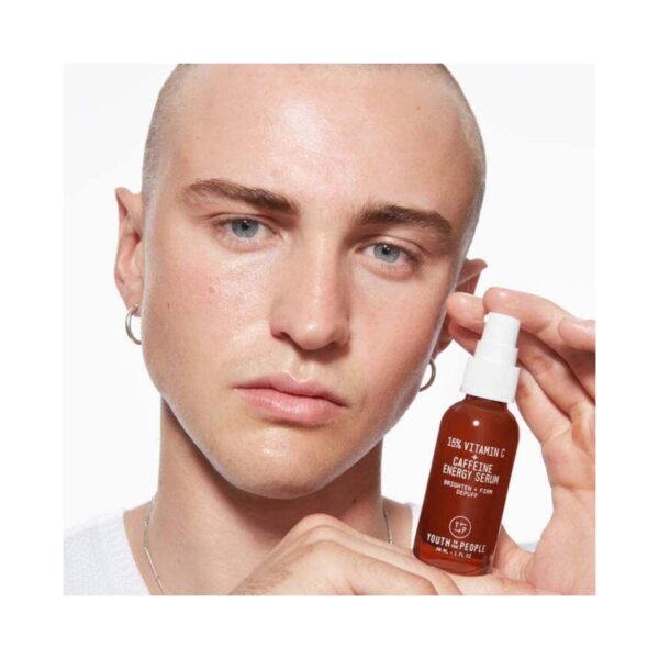 YOUTH TO THE PEOPLE 15% Vitamin C + Caffeine Energy Serum (30 ml) - YOUTH TO THE PEOPLE