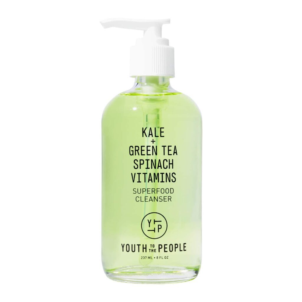YOUTH TO THE PEOPLE Kale + Green Tea Spinach Vitamins Superfood Cleanser (237 ml) - YOUTH TO THE PEOPLE