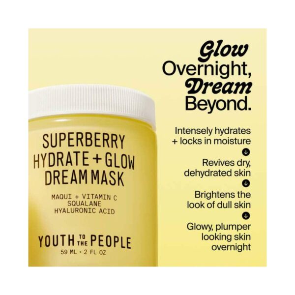 YOUTH TO THE PEOPLE Superberry Hydrate + Glow Dream Mask (59 ml) - YOUTH TO THE PEOPLE