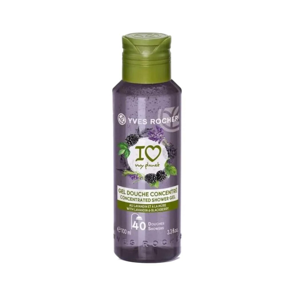 Yves Rocher Concentrated Shower Gel - Lavender Blackberry (100ml) - Yves Rocher