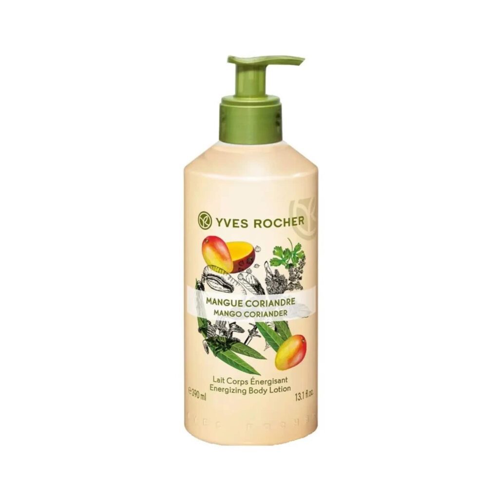 Yves Rocher Energizing Body Lotion Mango Coriander 390 ml - Yves Rocher