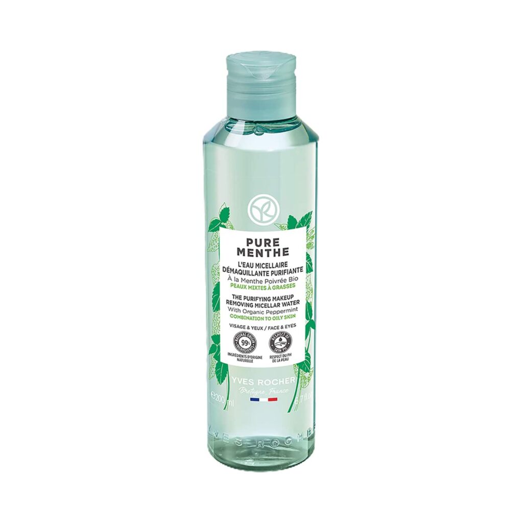Yves Rocher Pure Menthe The Purifying Makeup Removing Micellar Water (200ml) - Yves Rocher