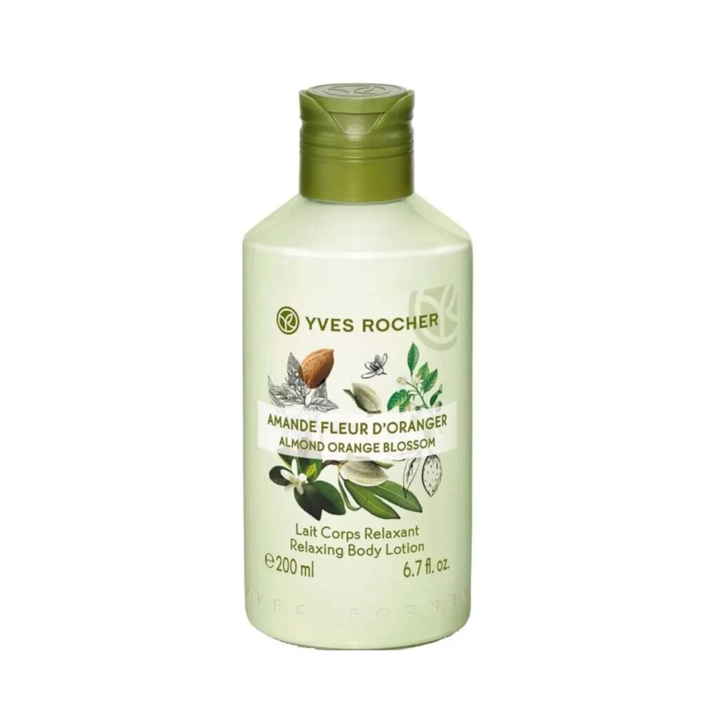Yves Rocher Relaxing Body Lotion Almond Orange Blossom (390ml) - Yves Rocher