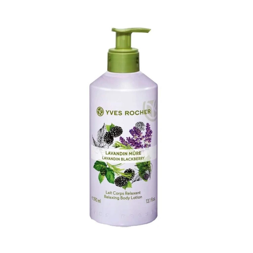 Yves Rocher Relaxing Body Lotion Lavandin Blackberry 390 ml - Yves Rocher