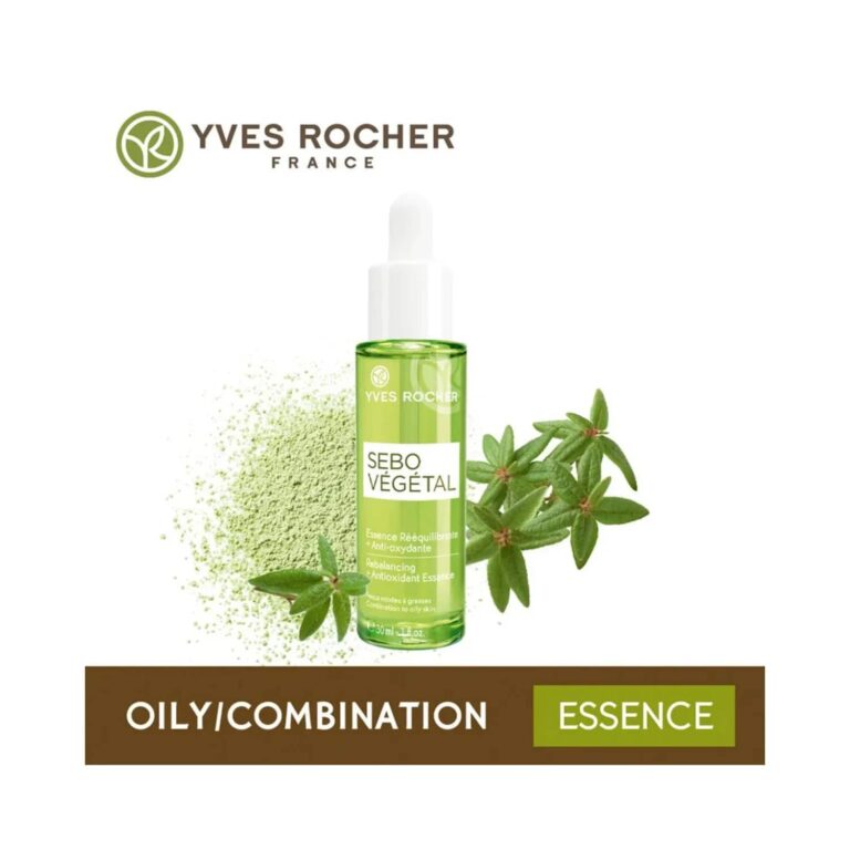 Yves Rocher Sebo Vegetal Rebalancing & Anti-Oxidant Essence (30ml) - Yves Rocher