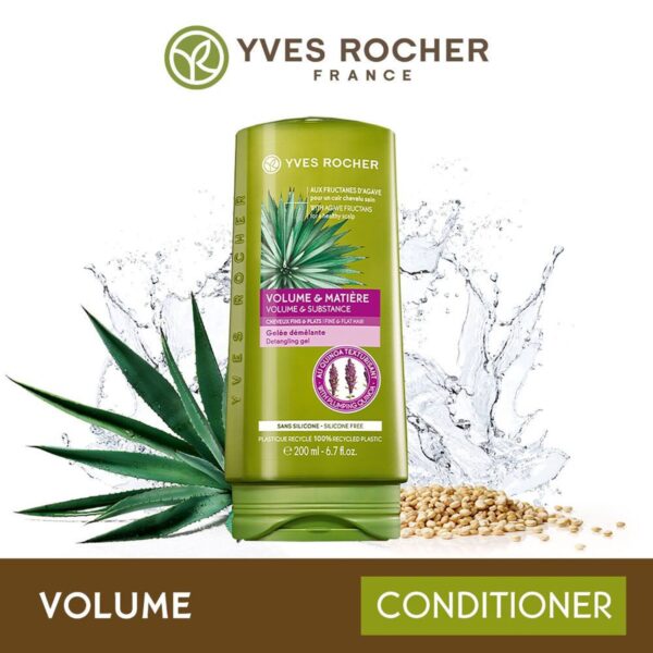 Yves Rocher Volume and Substance Detangling Gel Conditioner (200ml) - Yves Rocher