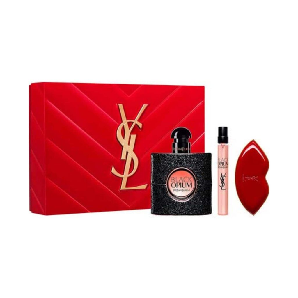 Yves Saint Laurent Black Opium Eau De Parfum Love Loud Women Gift Set - (3 pcs) - Yves Saint Laurent
