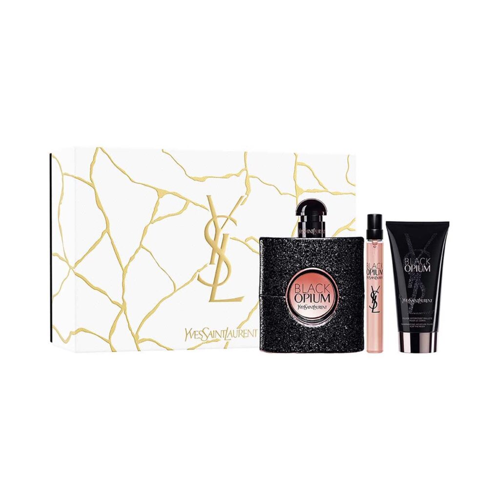Yves Saint Laurent Black Opium Eau De Parfum Women's Gift Set - (3Pcs) - Yves Saint Laurent