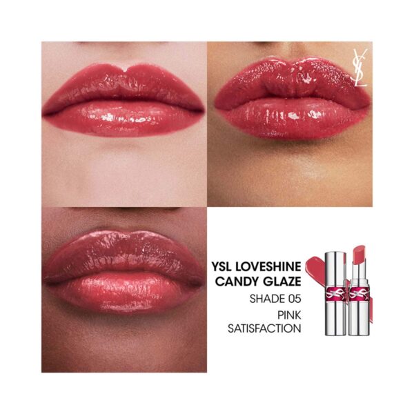 Yves Saint Laurent Loveshine Candy Glaze 05 - Pink Satisfaction (3.2 g) - Yves Saint Laurent