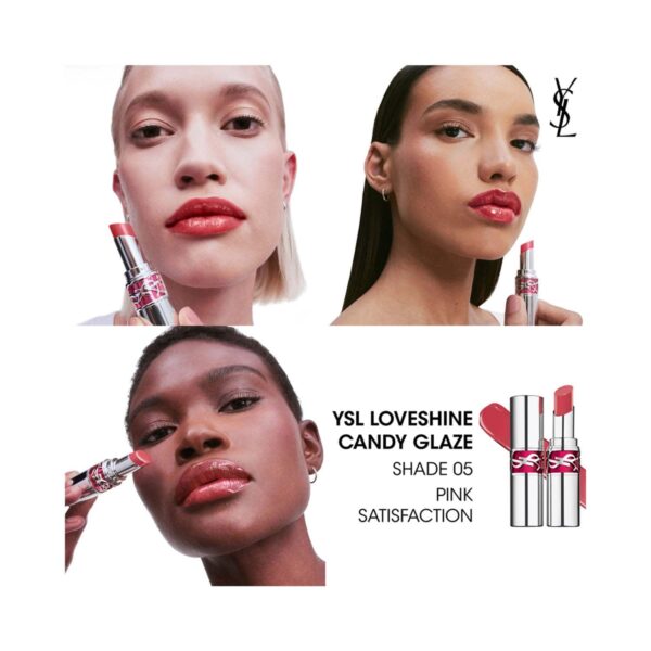 Yves Saint Laurent Loveshine Candy Glaze 05 - Pink Satisfaction (3.2 g) - Yves Saint Laurent
