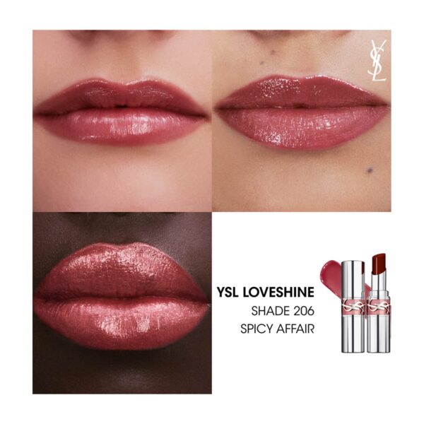 Yves Saint Laurent Loveshine Lipstick - 206 Spicy Affair (3.2 g) - Yves Saint Laurent
