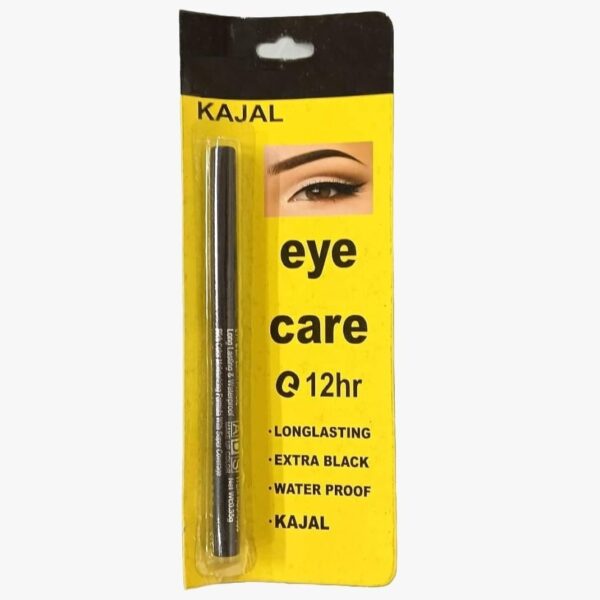 ZERA BEAUTY Eye Care Kajal Pencil, Extra Black, Longlasting, Water Proof, 12 Hours (Black, Pack Of 1)