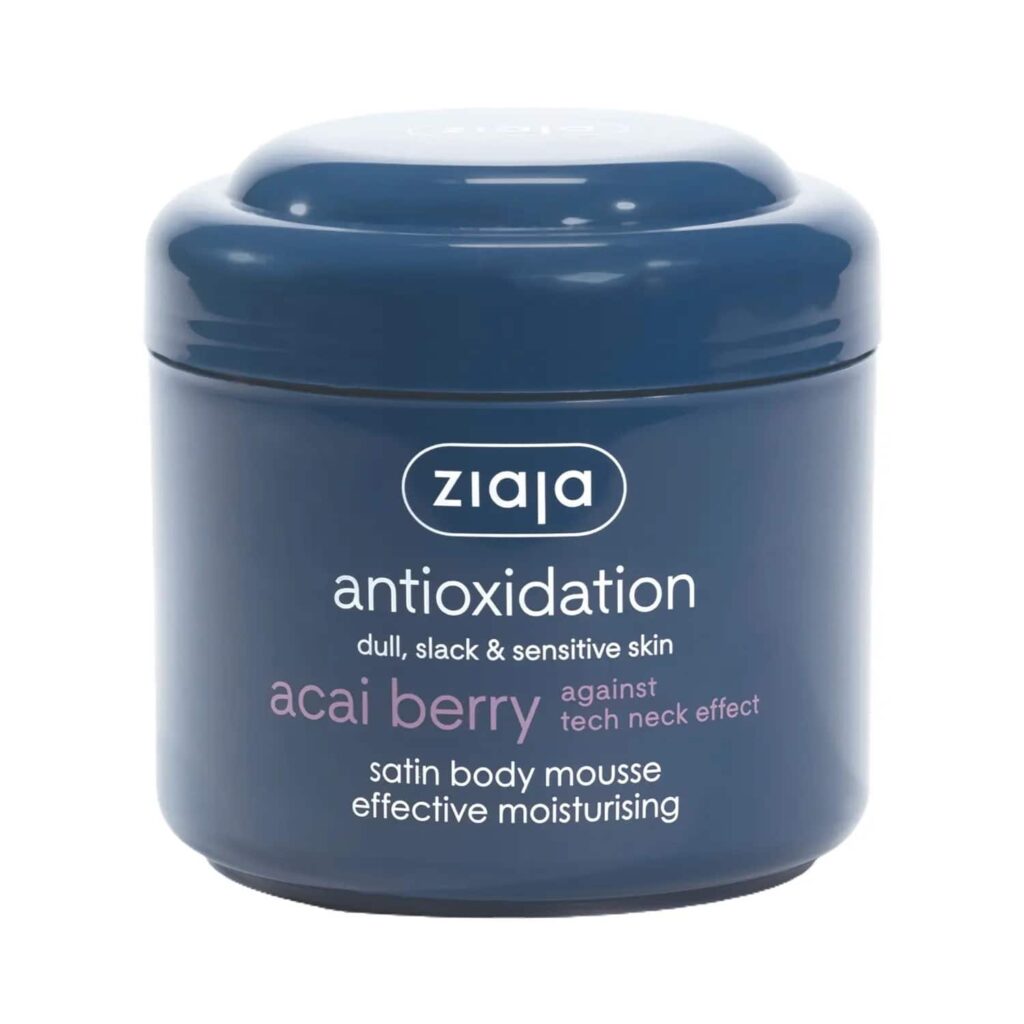 Ziaja Acai Berry Satin Body Mousse Moisturising (200ml) - Ziaja