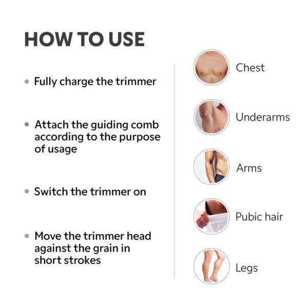 Zlade Ballistic Lite Plus Full-body Trimmer for Men - Zlade