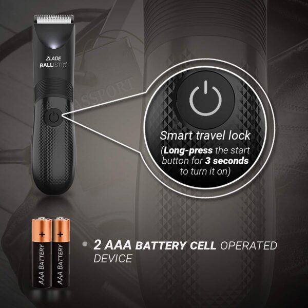 Zlade Ballistic Lite Trimmer + Nose & Ear Hair Trimmer Combo - Zlade