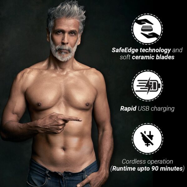 Zlade Ballistic Turbo 3.0 Full-Body Trimmer + Nose & Ear Hair Trimmer Combo - Zlade