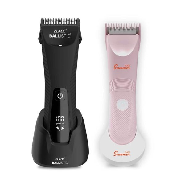Zlade Intimate Couple Combo Ballistic Turbo 3.0 Balls Trimmer For Men + Summer Bikini Trimmer -Women - Zlade