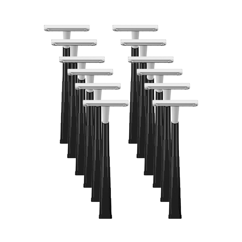 Zlade Retro Single Blade Razor For Men - Multicolour (12Pcs) - Zlade