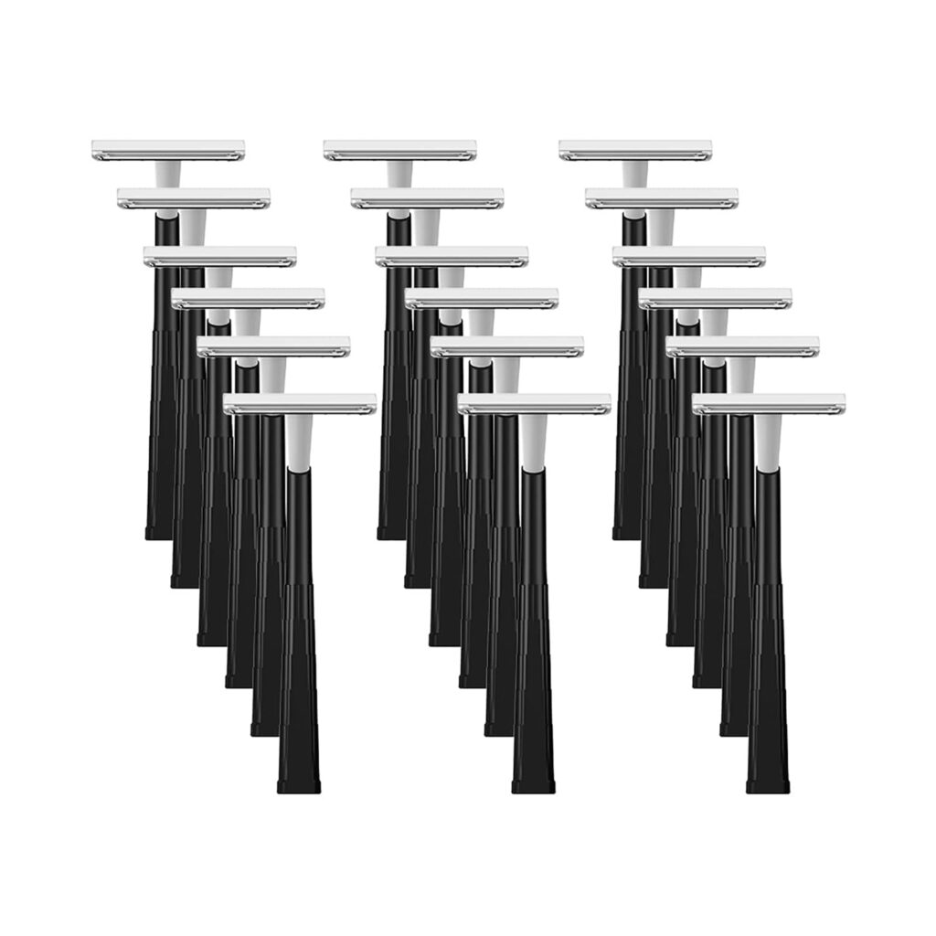 Zlade Retro Single Blade Razor For Men - Multicolour (18Pcs) - Zlade