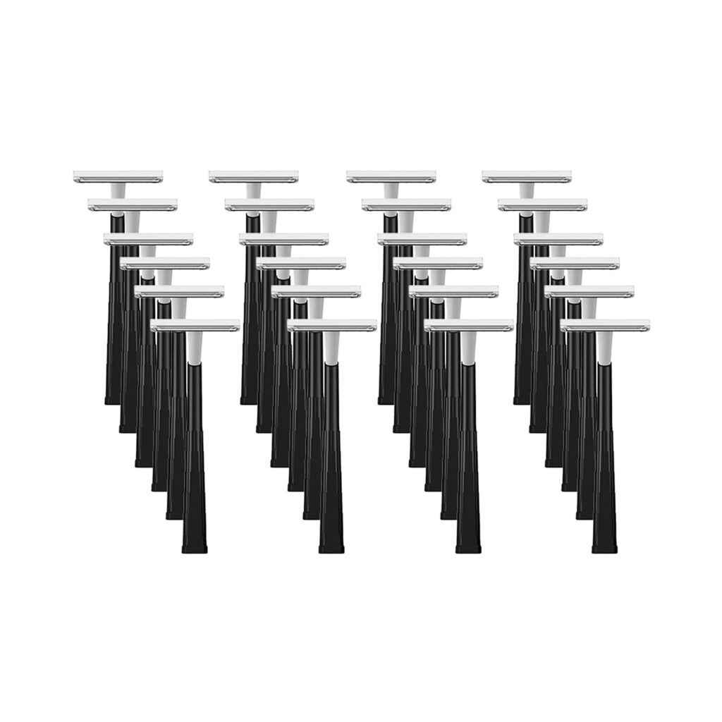 Zlade Retro Single Blade Razor For Men - Multicolour (24Pcs) - Zlade