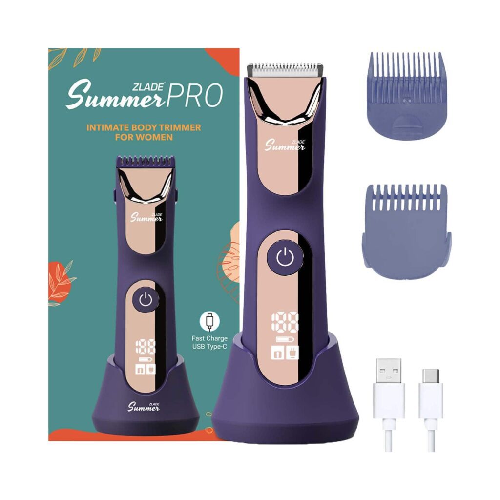 Zlade Summer Pro Intimate Body Trimmer for Women - Zlade