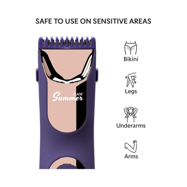 Zlade Summer Pro Intimate Body Trimmer for Women - Zlade