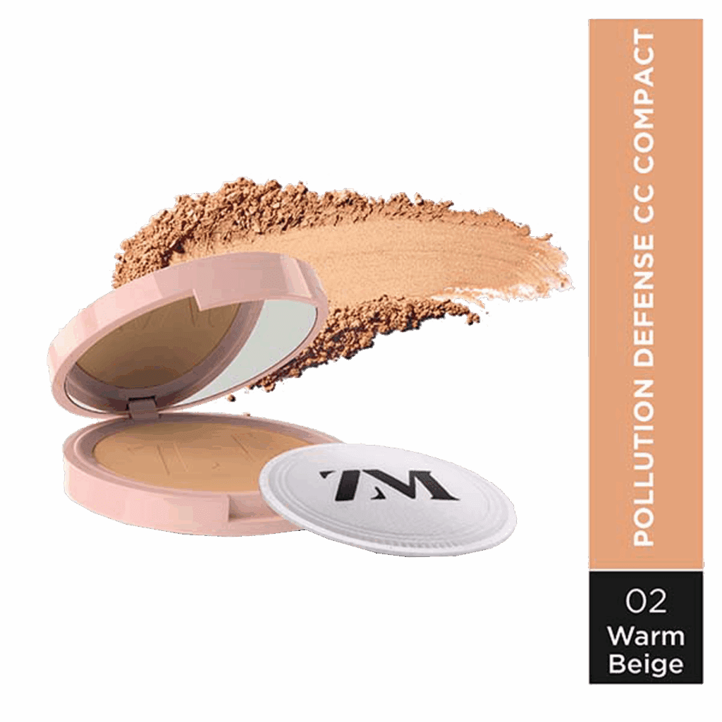 ZM Zayn & Myza Pollution Defense CC with SPF 30 Compact - 02 Warm Beige (9g) - ZM Zayn & Myza