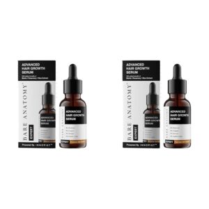 Bare Anatomy Advanced Hair Growth Serum | 3% Redensyl + 4% Anagain + 3% Baicapil + 1% Capilia Longa, Rosemary, Biotin & Rice Extract | Hair growth & Hair fall control serum for...