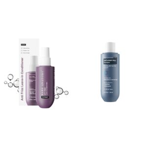 Bare Anatomy Anti Frizz Leave In Conditioner| Vegan | For Women and Men | Get Smoother, Healthy & Glossy Hair | 150ml Anti Hair Fall Shampoo Vegan| For All Hair Types | For...