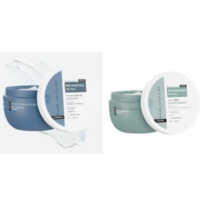 Bare Anatomy Anti-Hair Fall Mask Enriched with Adenosine and Peptides | 250 ml EXPERT Anti-Dandruff Hair Mask | Targets Oily Scalp and Sheds Dry Flakes | 250g