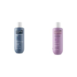 Bare Anatomy Anti Hair Fall Shampoo|5x Hair Fall Control & Growth - 250ml and Bare Anatomy Ultra Smoothing Shampoo for Dry and Frizzy Hair | For Men & Women -250ml