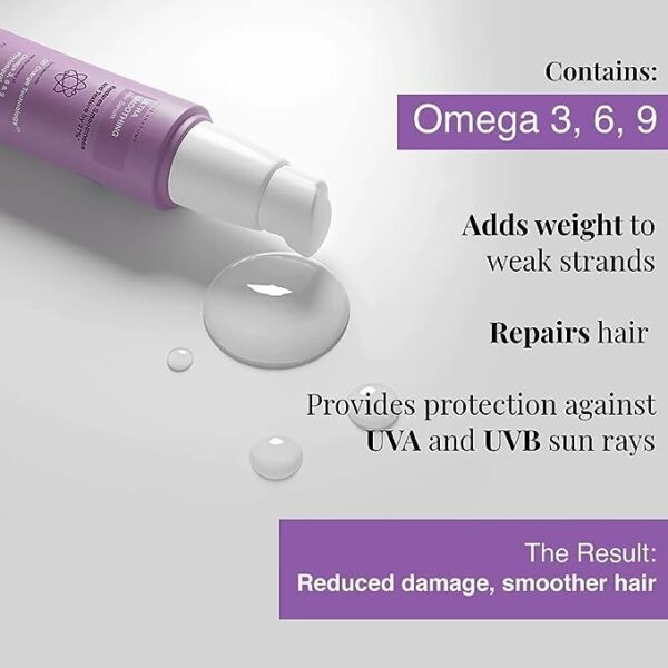 Bare Anatomy Ultra Smoothing Hair Serum (50ml) and Shampoo (250ml) for Dry & Frizzy Hair | Restores Texture by 27%