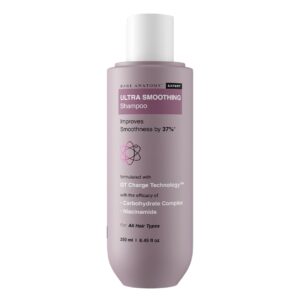 Bare Anatomy Ultra Smoothing Shampoo for Dry and Frizzy Hair | Restores Smoothing & Texture by 37% | Powered By Carbohydrate Complex & Niacinamide | SLS & Paraben Free | Vegan |...