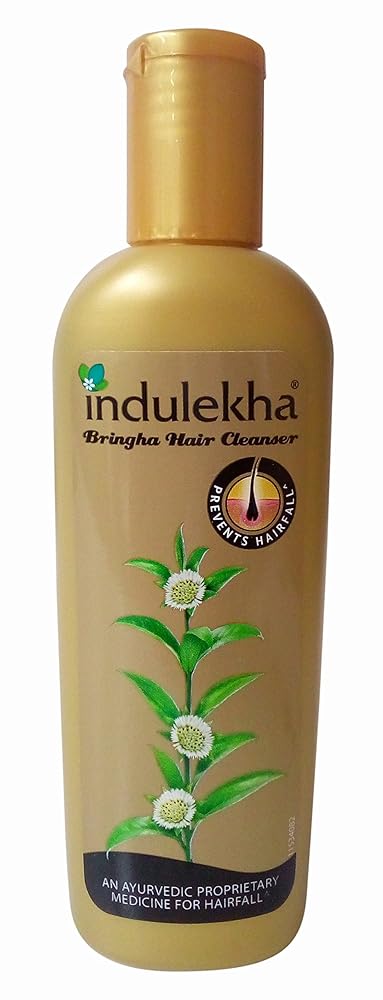 Indulekha Bringha Hair Oil Cleanser, 200ml Bottle