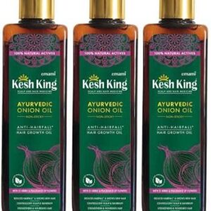 Kesh king Ayurvedic Onion Oil 300ml Non Sticky Anti Hair Fall Hair Growth Oil