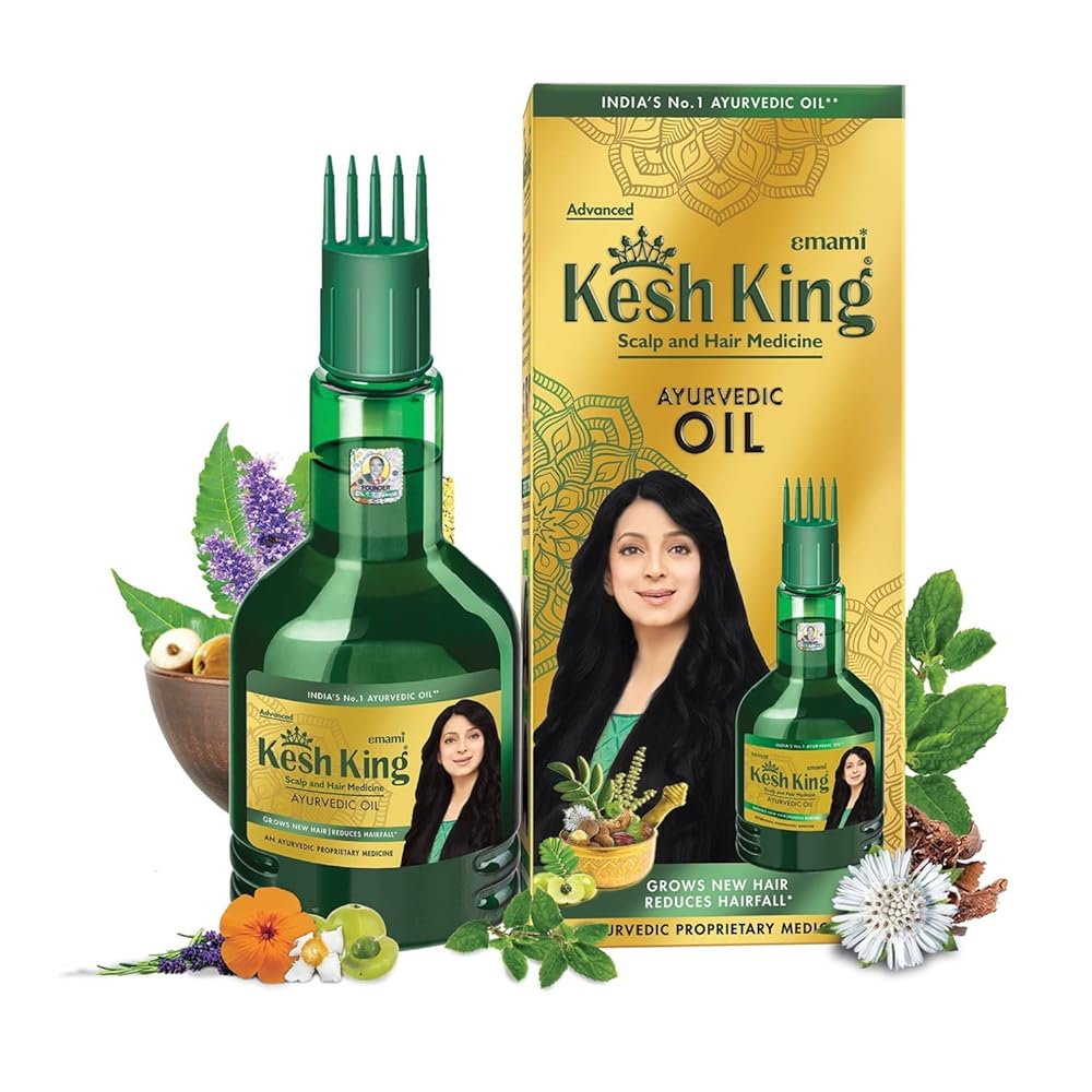 Kesh King Ayurvedic Scalp and Hair Oil, 100ml